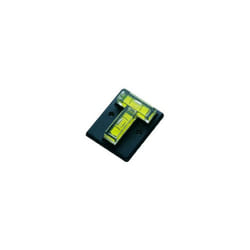 Piccolo livello a t per piano nero 48X40 mm - 34551 - Metrica