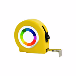 Metrica - Metro a nastro tascabile 5 m larghezza 25 mm - 38496 Custodia in ABS giallo con forma ergonomica Blocco e ritrazion ...