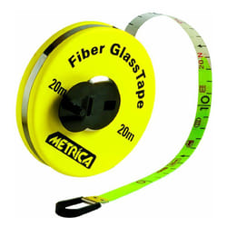 Metrica - 40143 - Metro avvolgibile, 20 metri, colore: Giallo