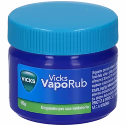 Vicks Vaporub Unguento Balsamico 50g Decongestionante per Raffreddore e Influenza
