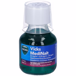 Vicks Medinait Sciroppo 90ml per Raffreddore e Influenza
