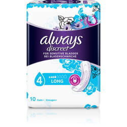 Always 8001090065988 prodotti di igiene femminile Salviettine detergenti 10 pz