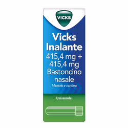 Vicks Inalante Nasale aiuta nel trattamento dei raffreddori e nelle congestioni della mucosa nasale, libera il naso chiuso e  ...