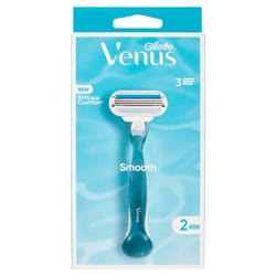 Venus rasoio donna smooth a 3 lame. 1 manico + 2 lamette donna - Gillette
