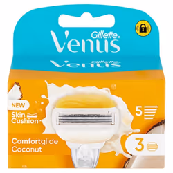 Gillette Venus Lamette Rasoi Donna Comfortglide a 5 Lame Confezione da 3 Pezzi Scopri la perfezione della rasatura con le Gil ...