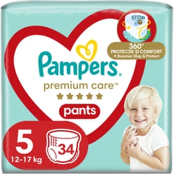 Pampers Premium Care Pants Size 5 11-17 kg 34 pz
