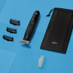 Braun XT3100 regolabarba Batteria 3 mm Bagnato e secco Nero - Vista aggiuntiva 4