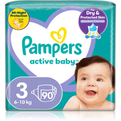 Pampers Active Baby Size 3 6-10 kg 90 pz
