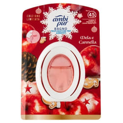 Deodorante ambiente bagno fragranza mela e cannella elima odori - Ambipur