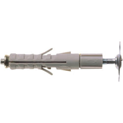 Tassello in nylon prolungato con vite sb - sb 12/l4 ø mm.12x57 vite t.s.c.taglio combinato