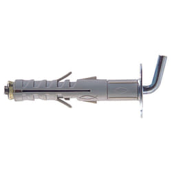 Tassello in nylon prolungato con gancio corto sb - sb 12/l8 ø mm.12x57 gancio mm.12