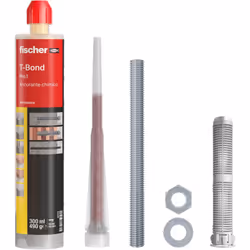 T-bond pro.1 ancorante chimico a iniezione per calcestruzzo fessurato, riprese di getto e muratura.materiali di supporto: cer ...