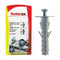 Tasselli a espansione sb 9/3 k con occhiolo chiuso (6 Pz.) - Fischer