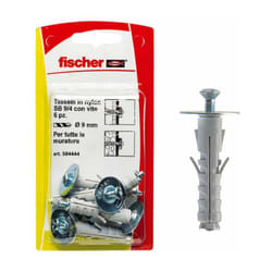 Tasselli a espansione sb 9/4 k con vite (6 Pz.) - Fischer