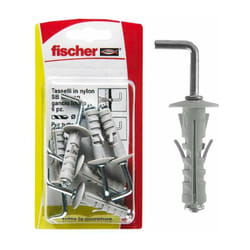 Tasselli a espansione sb 9/6 k con gancio lungo (6 Pz.) - Fischer