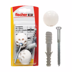 fischer SA 1N K Fissaggio ferma porta in blister SA 1N K Specifiche tecniche: - Dimensioni - b x l - [mm]: 75 x 147; - Bliste ...