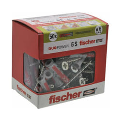 Tasselli duopower 6 s y con vite (50 Pz.)