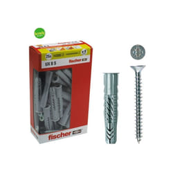 Tasselli + viti in cartone Fischer ux 10 x 60 s y ø 10 mm 20 pz max 43 kg