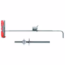 Fissaggio basculante DUOTEC 12 D Fissaggio con barra M6x100 Diametro foro: 12 mm Spessore minimo del pannello: 9.5 mm Profond ...