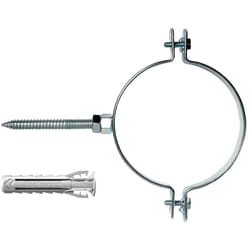 Collare di fissaggio in acciaio zincato con vite e tassello per tubi in plastica CPE-SL 125 V FISCHER 00507447