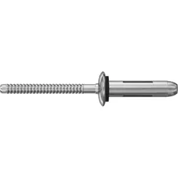 Rivetto Fischer in alluminio con guarnizione in EPDM 5,2X20mm 00545769