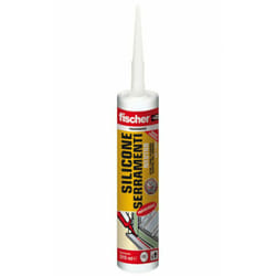 Fischer - silicone neutro alluminio 9006 ML.310