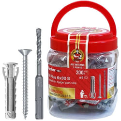 Tassello Sx Plus 8X40 s Box 120 Pezzi + Omaggio Punta Sds Plus - Fischer