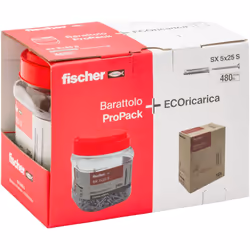 Fischer SX Idoneo per i seguenti materiali: Calcestruzzo Mattone pieno in laterizio o silicato di calcio Blocco pieno o cavo ...