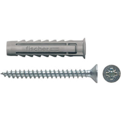 Tassello in nylon con vite sx-s - ø mm.5x30 vite mm.4x30