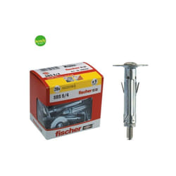 Tasselli in metallo + occhiolo aperti in cartone Fischer sbs 9/1 y ø 9 mm 15 pz max 25 kg