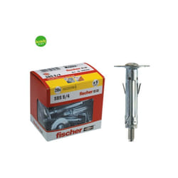 Tasselli in metallo + occhiolo chiuso in cartone Fischer sbs 9/3 y ø 9 mm 15 pz max 25 kg
