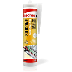 Fischer - Silicone Sigillante Finestre snf 310 Rovere, Neutro a Basso Modulo, Elastico, per Serramenti, Porte, Infissi, Legno, Inodore, uso Esterno /