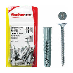 Tasselli ux 8x50 s k con viti (8 Pz.) - Fischer