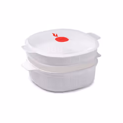 Ideale per cucinare, servire e conservare. Nello stesso contenitore, cuoce carne, pesce e verdure velocemente e senza alterar ...