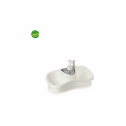 Porta sapone del brand Snips con ampi vani laterali per organizzare spugne, guanti, spazzole. dispenser per sapone liquido o  ...