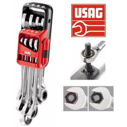 Usag 285 Ka/ds8 Serie 8 Chiavi Combinate A Cricchetto Anello Tenuta Fissa Stella