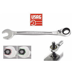 Usag - 285 ka chiave combinata a cricchetto revers. fissa e stella c anello tenuta