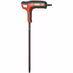 USAG 280 HATX CHIAVE TX TORX A T CON IMPUGNATURA CHIAVI MASCHIO PIEGATE PIEGATA Impugnatura ergonomica bimateriale con rivest ...