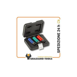 Usag - U02700106 270 C/C3 serie di 3 chiavi a bussola per cerchi in lega