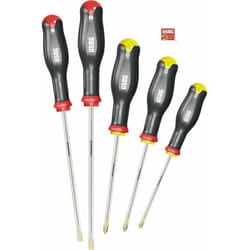 Usag - 324 SH5 serie set kit 5 giraviti professionali cacciaviti a croce e taglio