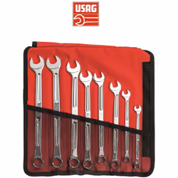 USAG 285 X/B8 SERIE 8 CHIAVI COMBINATE PROFILI SPECIALI ESAGONI NUOVI E ROVINATI DESCRIZIONE Fornita all'interno di custodia ...