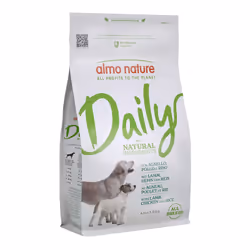 Almo Nature Daily per Cani di tutte le razzie con ingredienti naturali Almo Nature Daily per Cani di tutte le razzie con ingr ...