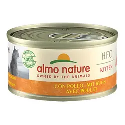 Almo Nature HFC Kitten con Pollo 70g Lattina Gattini