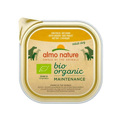Almo Nature - Almo Cane Bio Organic Vaschetta 300gr Pollo