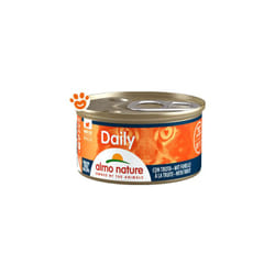 Almo Nature Cat Adult Daily Mousse con Trota Megapack - Almo Nature Cat Adult Daily Mousse con Trota Megapack - Lattina Da 85 Gr