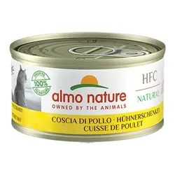 Almo Nature HFC Natural Coscia di Pollo 70g Lattina Gatti Adulti