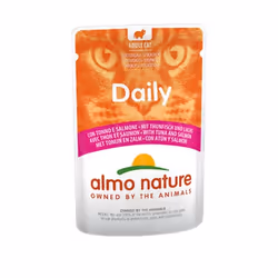 Almo Nature 5274, Adulto, Tutte le razze, Salmone, Tonno, 70 g