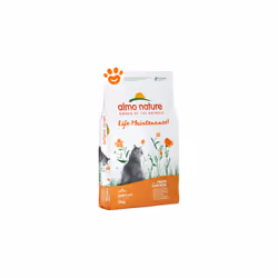 Le crocchette Almo Nature Functional e Life Maintenance, contengono fino al 26% di carne o pesce fresco, sono prive di colora ...