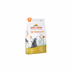Le crocchette Almo Nature Functional e Life Maintenance, contengono fino al 26% di carne o pesce fresco, sono prive di colora ...