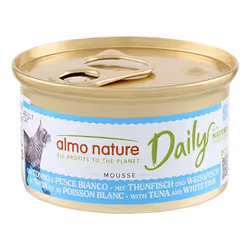 Almo Nature 8001154125566, Junior, Tonno, Coregone, 85 g, Senza cereali